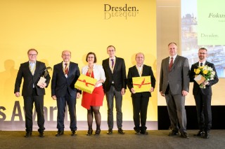 Preisträger beim Dresden Congress Award 2018.