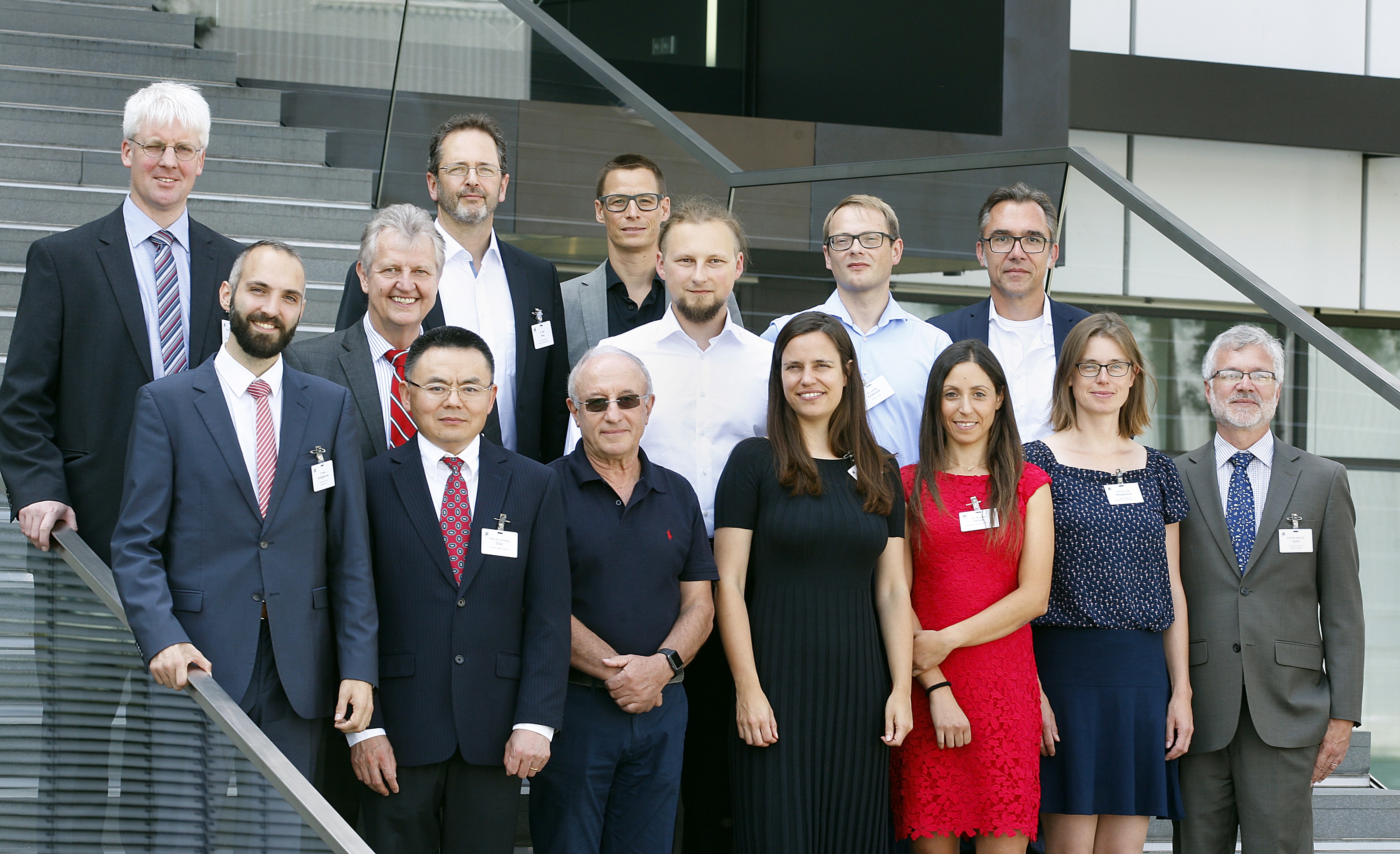 Die Finalisten des Berthold Leibinger Innovationspreises 2018 bei der Jurysitzung am 13. Juli in Ditzingen.