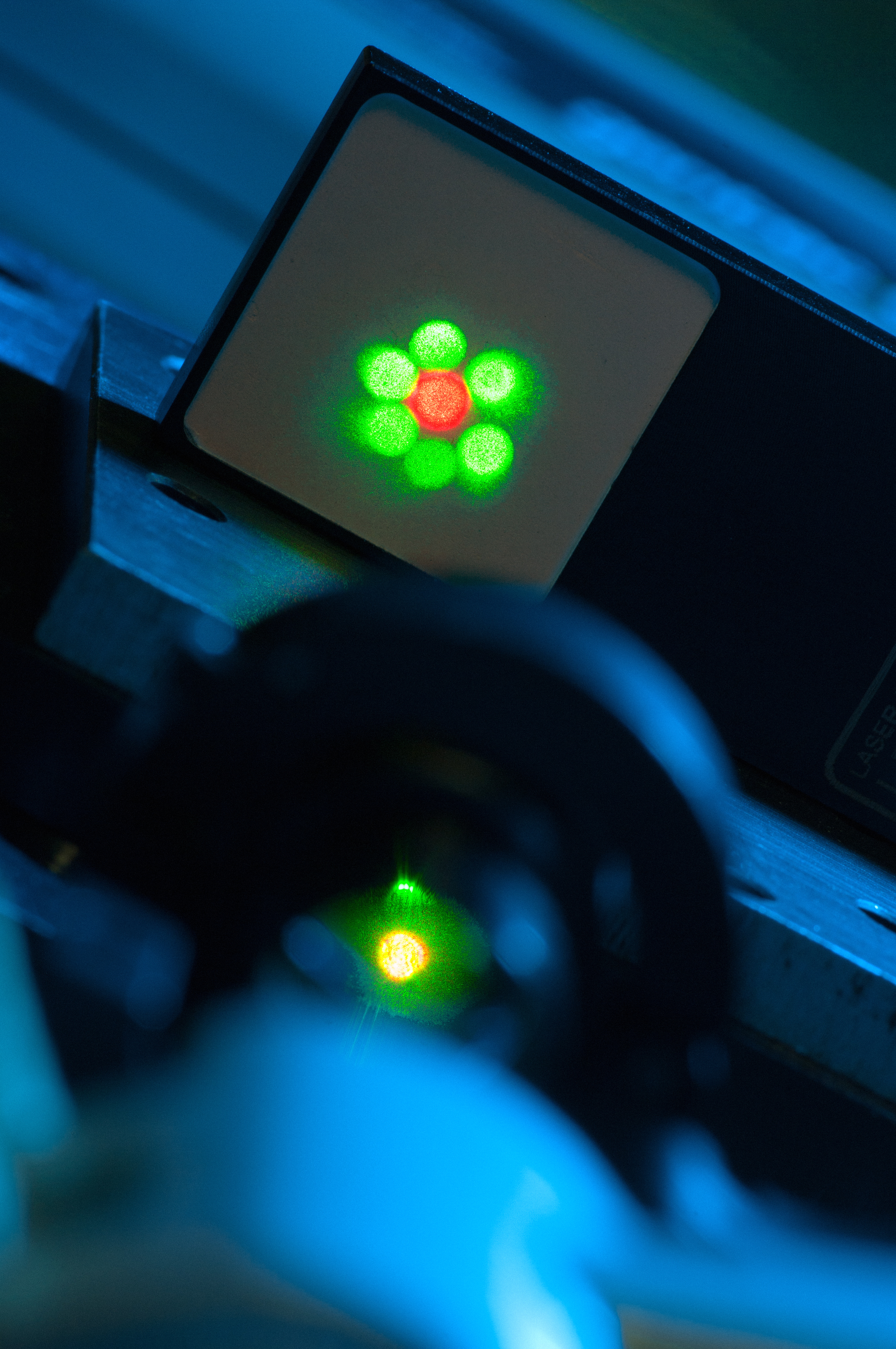 Radiation characteristic of a fiber bundle for laser therapy with optical diagnostics.